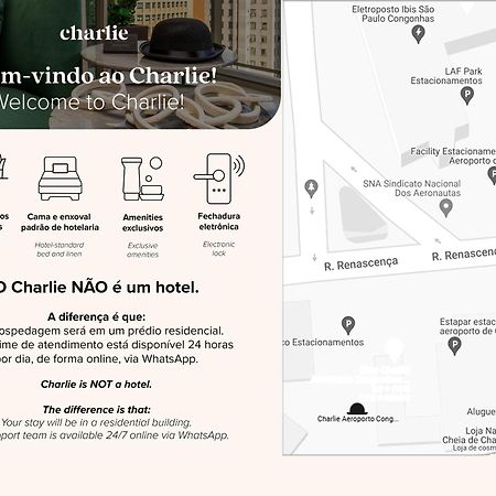 Charlie Aeroporto Congonhas Cgh Apartment Sao Paulo Exterior foto